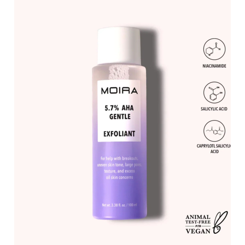 Moira - *Oil Control* - Tratamento esfoliante suave 5,7% de AHA