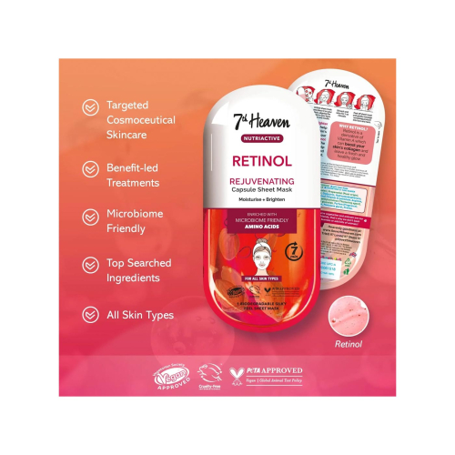 Montagne Jeunesse - 7th Heaven - Máscara facial Nutriactive - Retinol