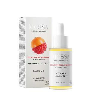 Mossa - óleo facial energizante Vitamin Cocktail - 30ml
