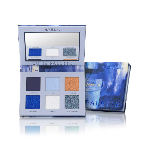 Nabla - *Cutie Collection* - paleta da sombra Cutie Palette - Midnight