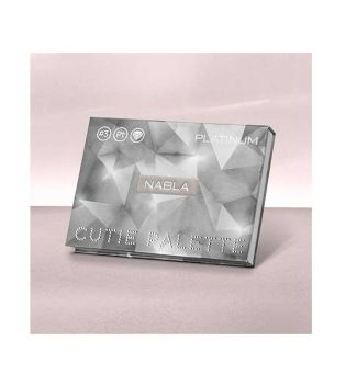 Nabla - *Cutie Collection* - paleta da sombra Cutie Palette - Platinum