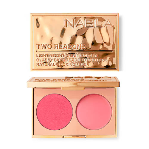 Nabla - *Two Reasons* - Bochecha e tonalidade dos lábios - Sugar Rose