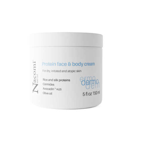Nacomi - *Dermo* - Creme de rosto e corpo com Proteínas - Pele seca, irritada e atópica