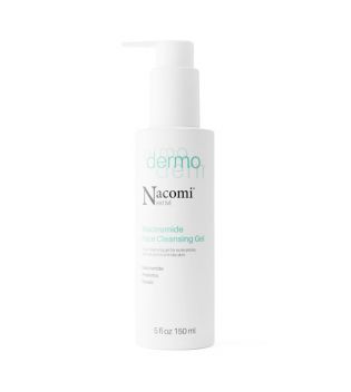 Nacomi - *Dermo* - Gel de limpeza facial de niacinamida - Pele oleosa com tendência acneica