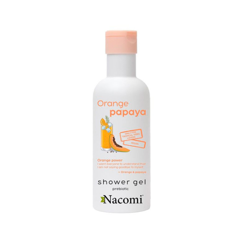 Nacomi - Gel de banho energizante - Laranja e Mamão