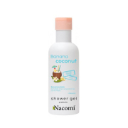 Nacomi - Gel de banho suavizante - Banana e Coco
