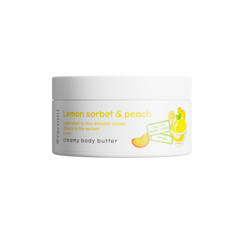 Nacomi - Manteiga Corporal - Peach Sorbet & Lemon