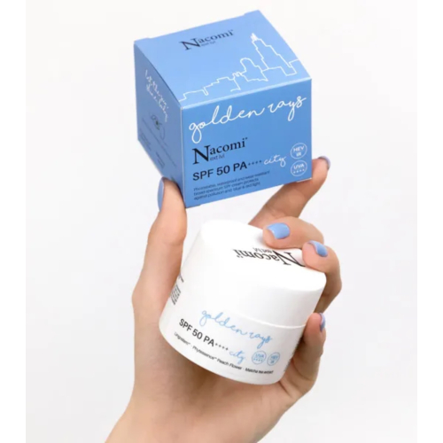 Nacomi - *Next Lvl* - Creme facial ultraleve FPS50 PA++++ Golden Rays City