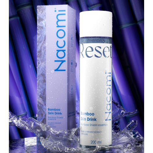 Nacomi - *Reset* - Essência facial protetora Bamboo Skin Drink
