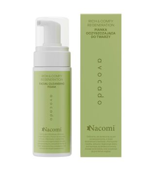 Nacomi - *Rich & Comfy Regeneration* - Espuma de limpeza facial com abacate