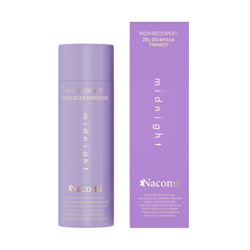 Nacomi - *Rich Recovery* - Gel de limpeza facial com Midnight 