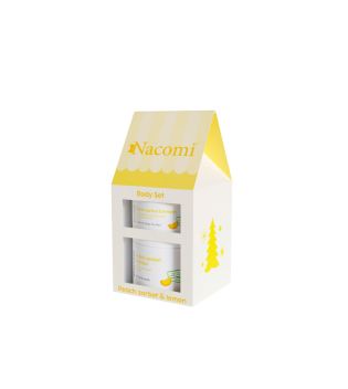 Nacomi - Conjunto de cosméticos - Sorvete de Pêssego e Limão
