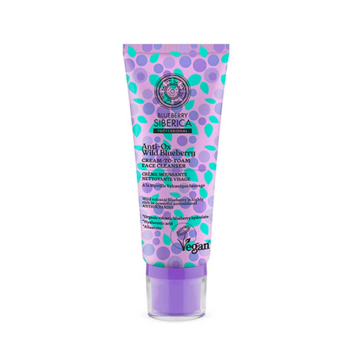 Natura Siberica - *Blueberry Siberica* - Creme de limpeza facial