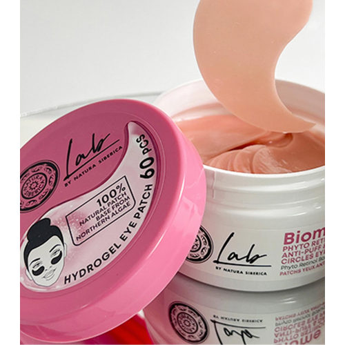 Natura Siberica - *Lab Biome* - Adesivos para contorno de olhos para combater olheiras e papos