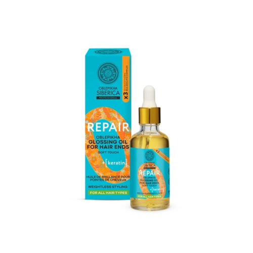 Natura Siberica - *Repair* - Óleo reparador com queratina