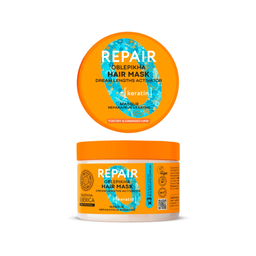 Natura Siberica - *Repair* - Máscara reparadora com queratina