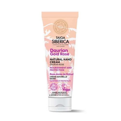 Natura Siberica - * Taiga Siberica * - Creme para as mãos natural - Rosa daúrica