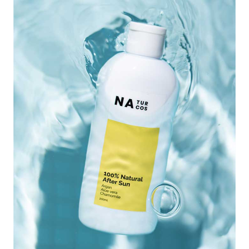 Naturcos - Loção After sun 100% natural - Argan, aloe vera, camomila
