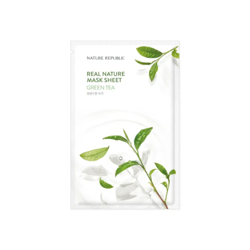 Nature Republic - Máscara Facial Real Nature Green Tea