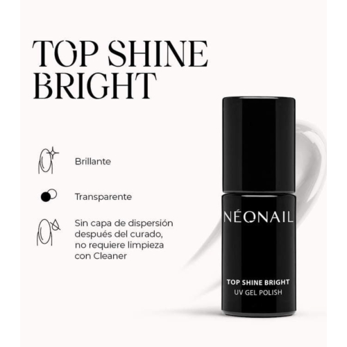 NeoNail - Base Semipermanente - Top Shine Bright