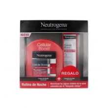 Neutrogena - Pack Cellular Boost creme de noite regenerador 50ml + Cellular Boost anti-rugas contorno de olhos 15ml