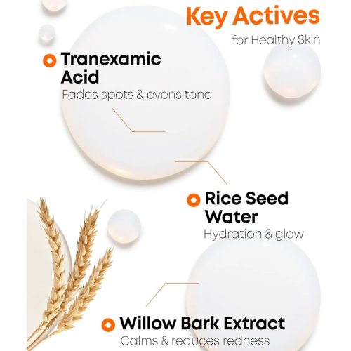 Nineless - *Mela-Pro* - Tônico Facial de Arroz e TXA MELA-PRO