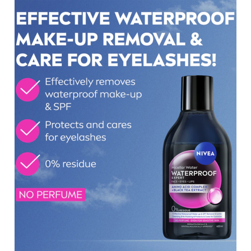 Nivea - Água Micelar Waterproof