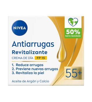 Nivea - Creme de dia revitalizante antirrugas 55+ FP15 - Pele madura