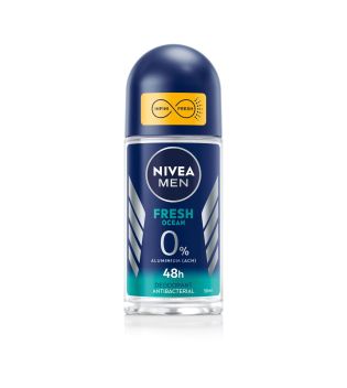 Nivea Men - Rolo desodorante sem alumínio Fresh Ocean
