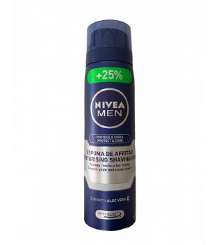 Nivea Men - Proteger e cuidar da espuma de barbear protetora 200+50 ml