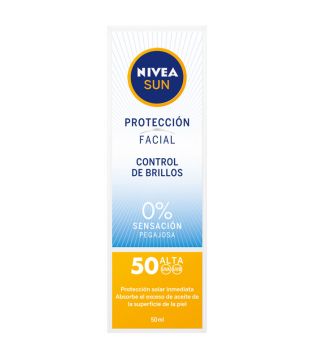 Nivea Sun - Proteção facial Controle de brilho - SPF50: Alta