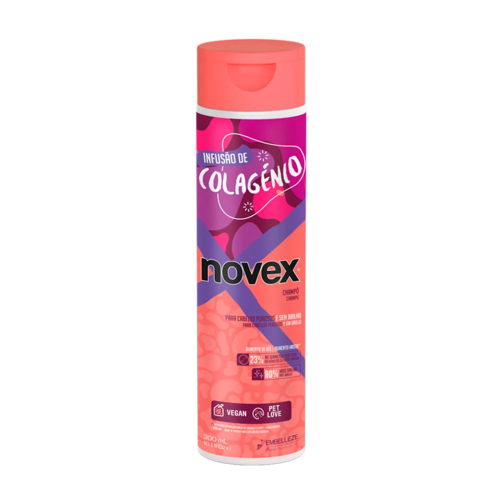 Novex - *Collagen Infusion* - Shampoo para cabelos porosos e opacos