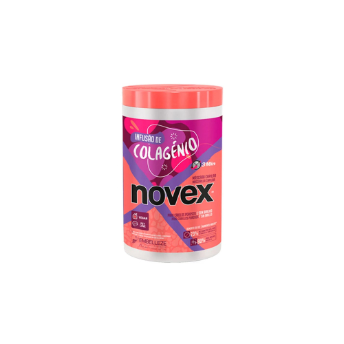 Novex - *Collagen Infusion* - Máscara capilar para cabelos porosos e opacos 400g
