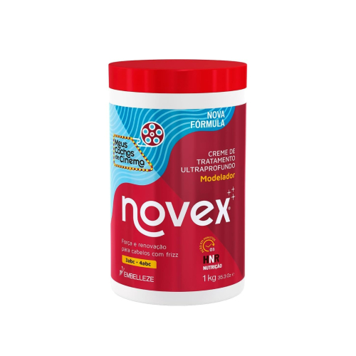 Novex - *My Curls Movie Star* - Máscara Capilar cabelos opacos e cachos sem definição 1kg