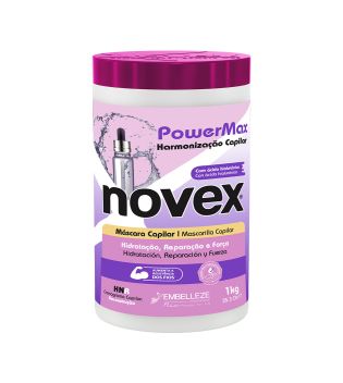 Novex - *PowerMax* - Máscara capilar 1 kg - Hidratação, reparação e força