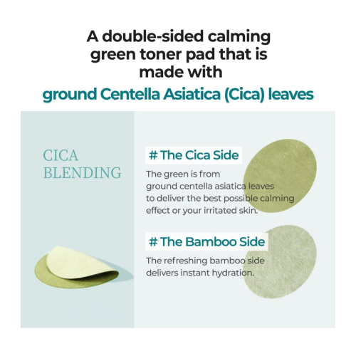 Numbuzin - Almofadas de toner No.1 Centella Re-leaf