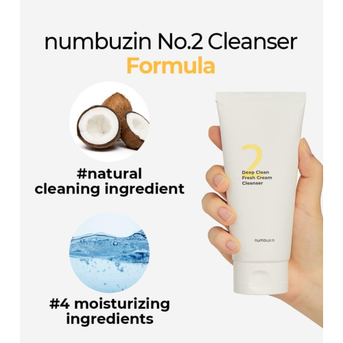 Numbuzin - Espuma de Limpeza nº 2 Deep Clean Fresh