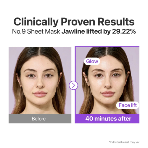 Numbuzin - Máscara facial No.9 Nad Bio Lifting