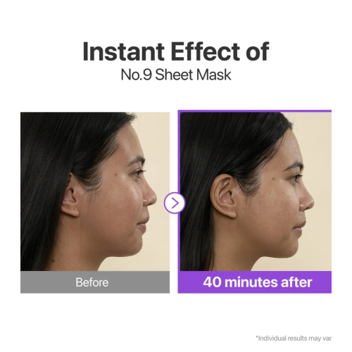 Numbuzin - Máscara facial No.9 Nad Bio Lifting