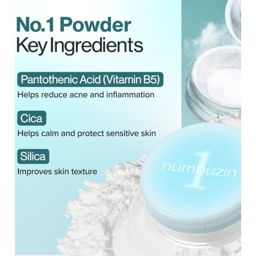 Numbuzin - Pós Matificantes No.1 Pantothenic Skincare 100 Powder