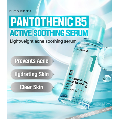 Numbuzin - Soro Calmante No.1 Pantothenic B5 Active
