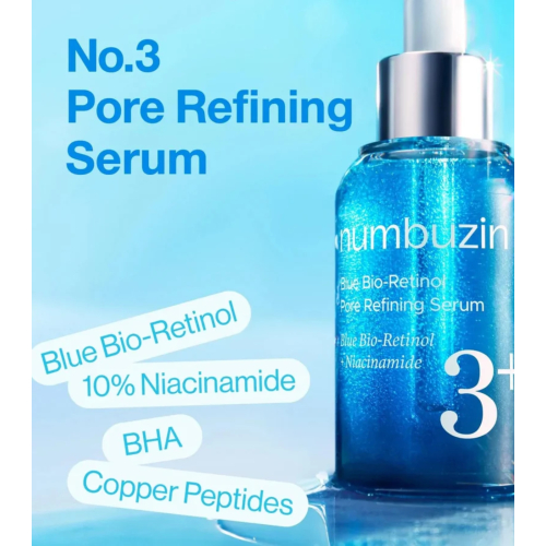 Numbuzin - Sérum Minimiza Poros No.3 Blue Bio-Retinol