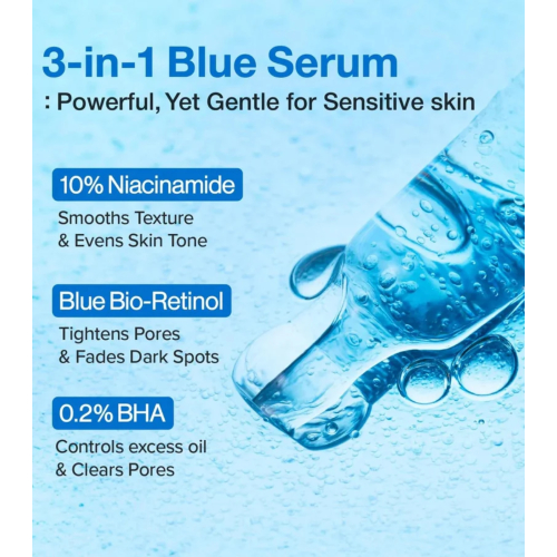 Numbuzin - Sérum Minimiza Poros No.3 Blue Bio-Retinol