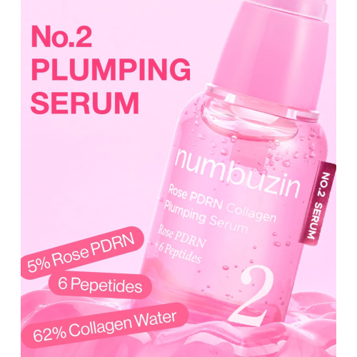 Numbuzin - Sérum Preenchedor No.2 Rose PDRN Collagen Plumping