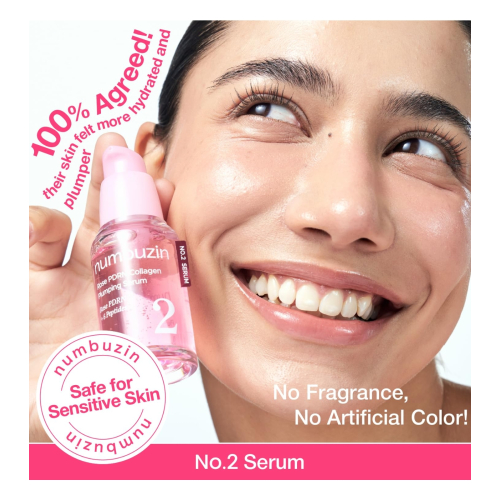 Numbuzin - Sérum Preenchedor No.2 Rose PDRN Collagen Plumping