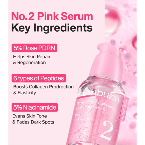 Numbuzin - Sérum Preenchedor No.2 Rose PDRN Collagen Plumping
