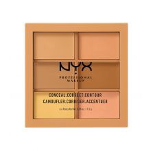 Nyx Professional Makeup - Palette Conceal Correct Contour - 3CP02: Medium