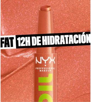 Nyx Professional Makeup - Bálsamo labial Fat Oil Slick Click - 10: Double Tap