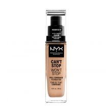 Nyx Professional Makeup - Base de maquilhagem Can't Stop won't Stop - CSWSF07: Medium Olivel