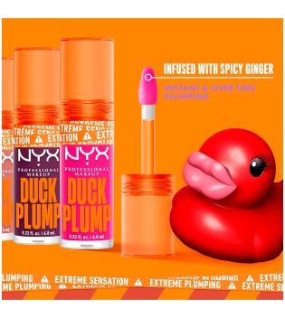 Nyx Professional Makeup - Brilho labial volumizante Duck Plump -  08: Mauve Out My Way